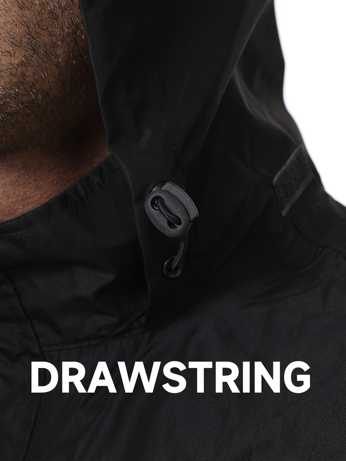 The Graphite Packable Raincoat - waterproof inner pocket