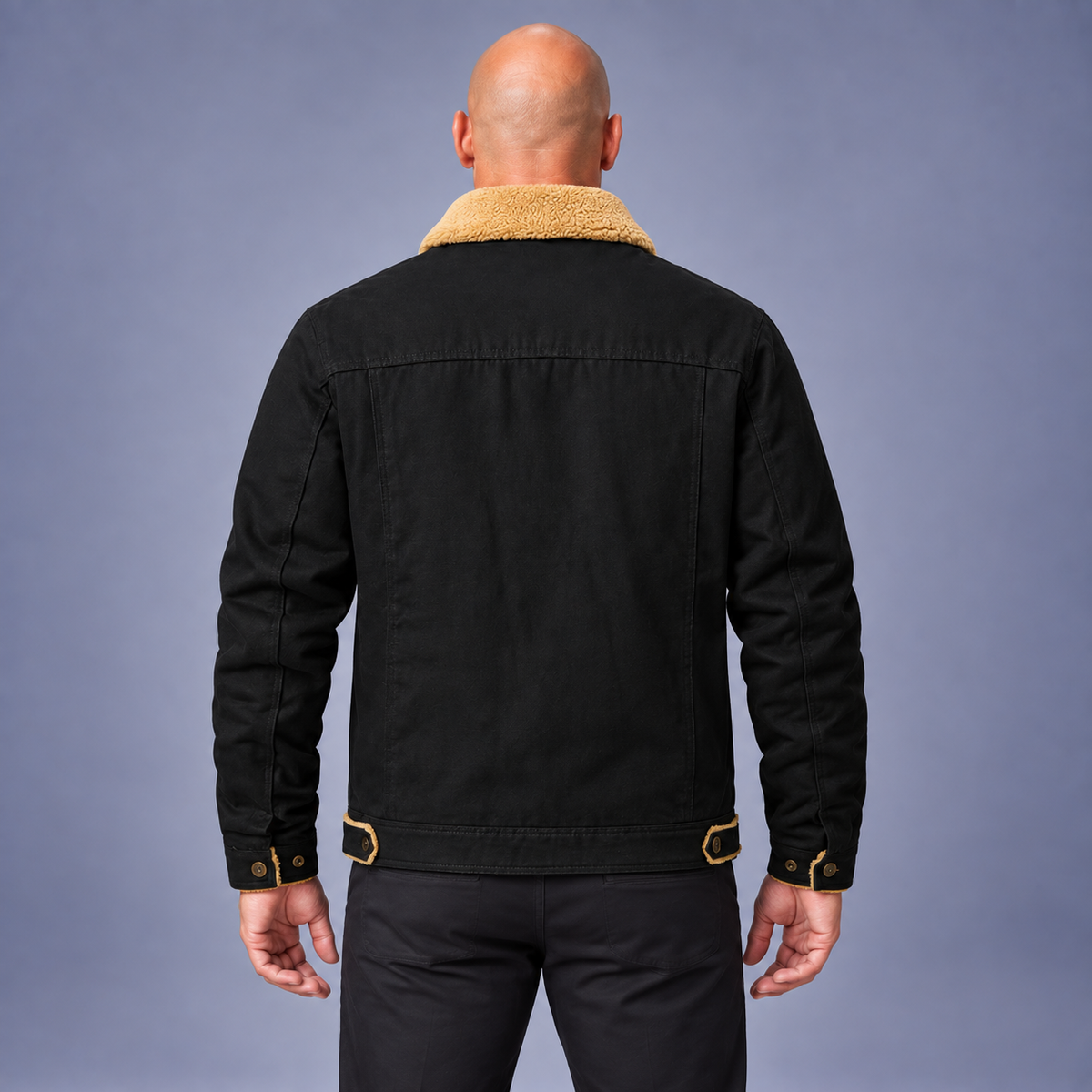 Fontavier Men's Lined Cotton Workwear Jacket