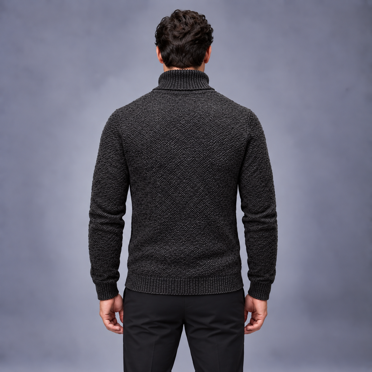 Fontavier Men's Fleece-Lined High-Neck Base Layer