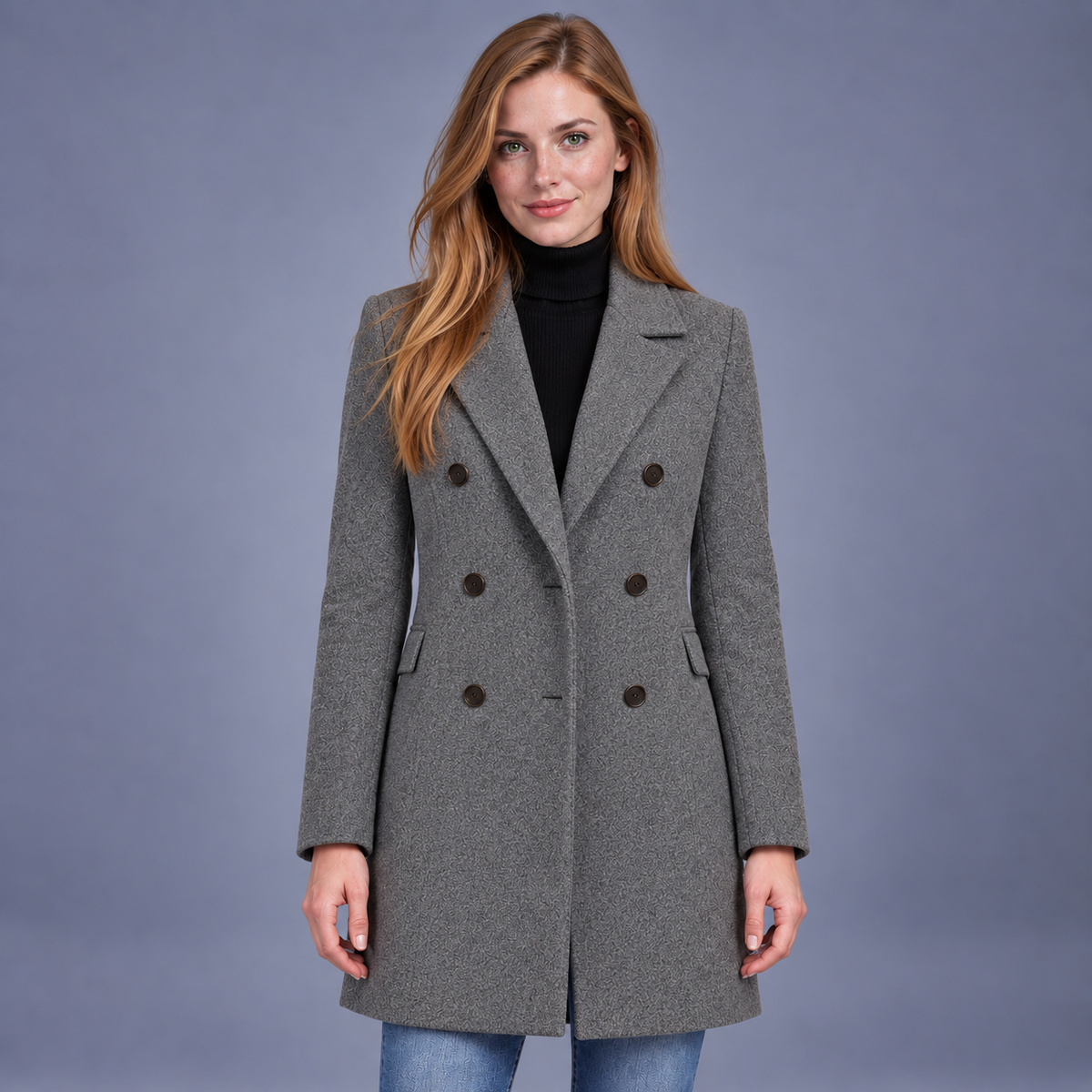 Fontavier Women's Double-Breasted Trench Coat