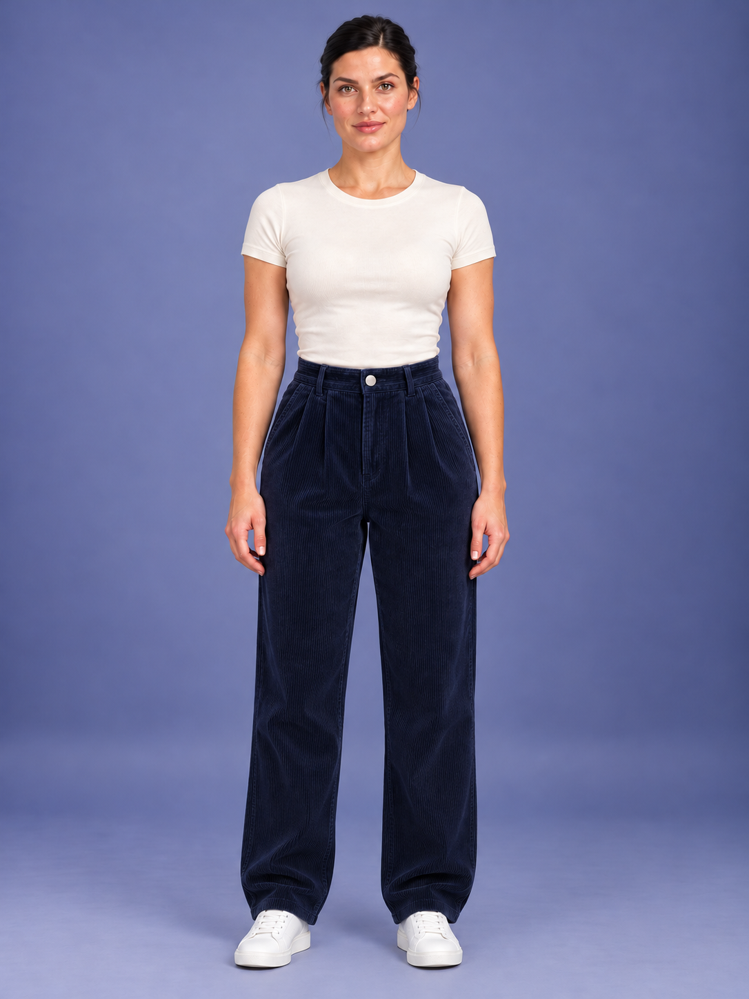 Women's Drapey Wide-Leg Trousers