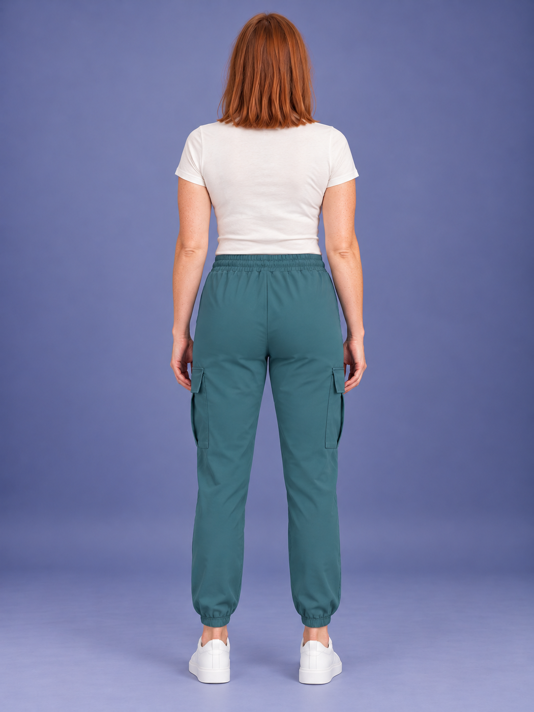 Women's Woven Relaxed Fit Cargo Pants