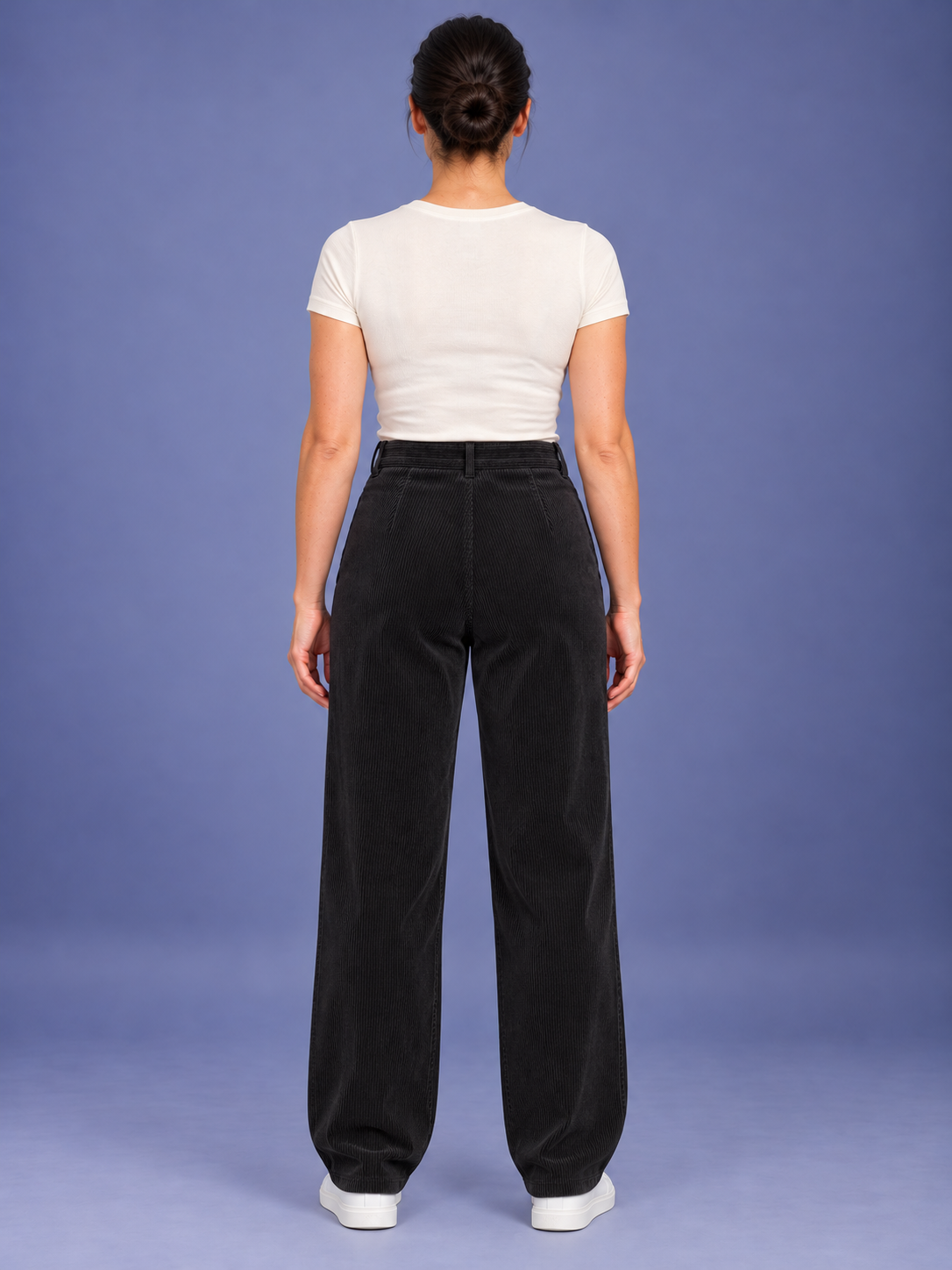 Women's Drapey Wide-Leg Trousers